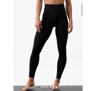 Athleta Black High-Waisted Leggings